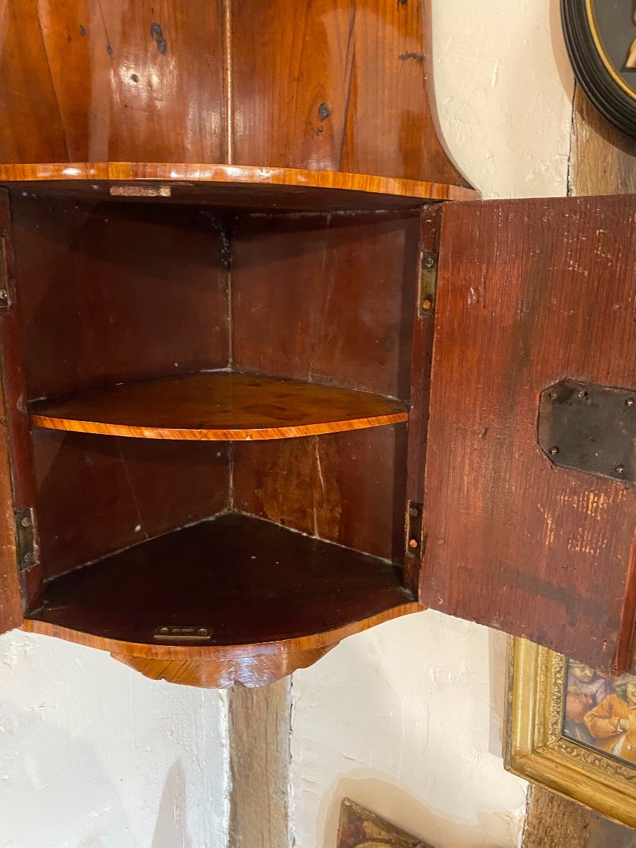 Louis XV Wall Corner In Rosewood-photo-3