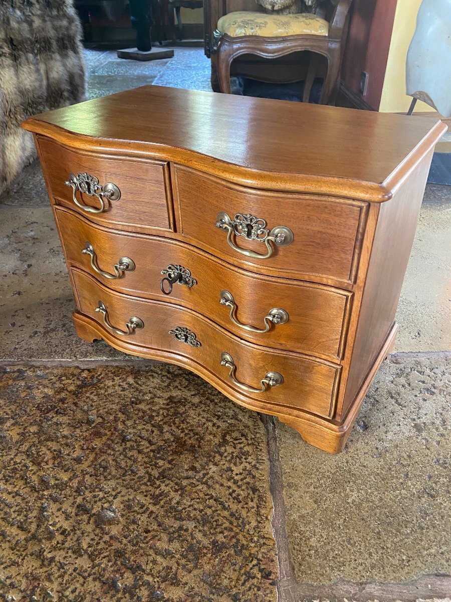 Chest Of Drawers Or Child In Walnut Early XX Eme Century-photo-3