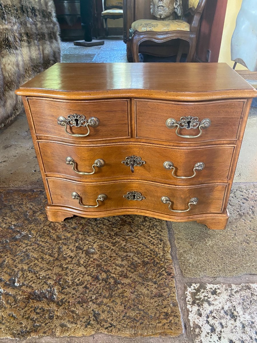 Chest Of Drawers Or Child In Walnut Early XX Eme Century-photo-4