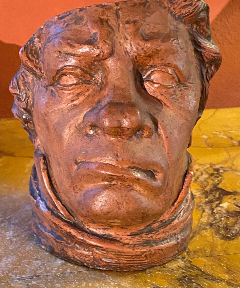 Revolutionary With Phrygian Cap, Terracotta Tobacco Pot-photo-6