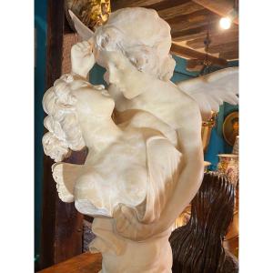 The Kiss Or The Love Of Eros And Psyche, Signed J.giovannini