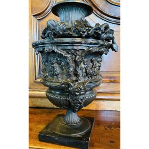 Cassolette aux putti et aux serpents, Clodion, Bronze Du XIX Eme Siècle