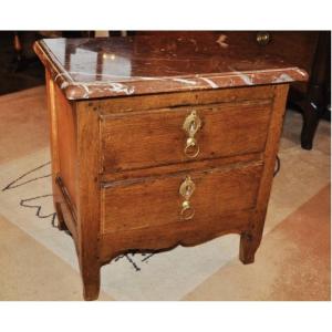 PETITE COMMODE miniature EN CHÊNE LOUIS XV DU XVIII EME SIÈCLE