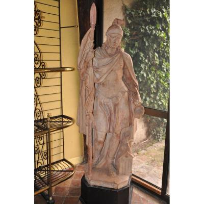 Terracotta Statue Of St. Florian