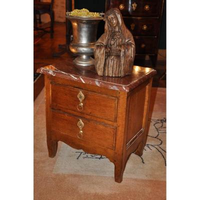 " Miniature Chest Of Drawers Louis XV "