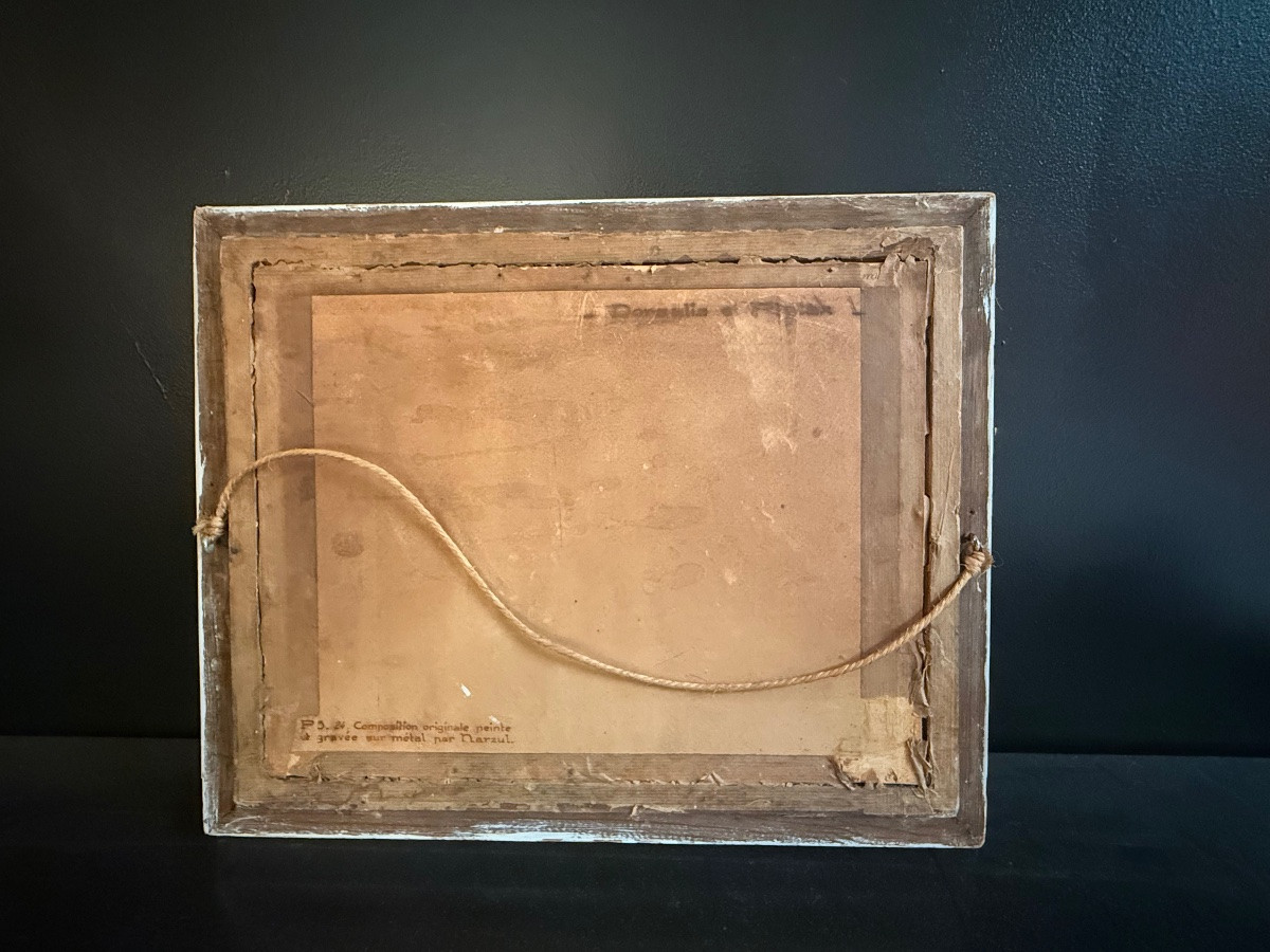 Fish Composition Engraved On Copper By Narzul-photo-3