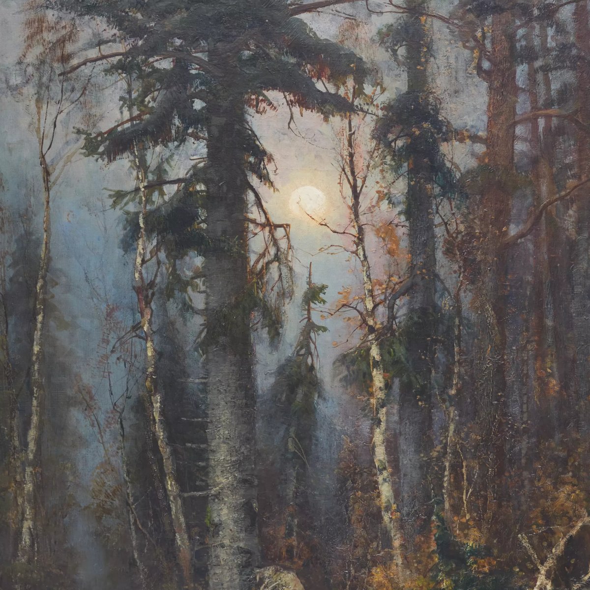 FORÊT EN FIN D’AUTOMNE  YOULI KLEVER (1850–1924), 1903-photo-3