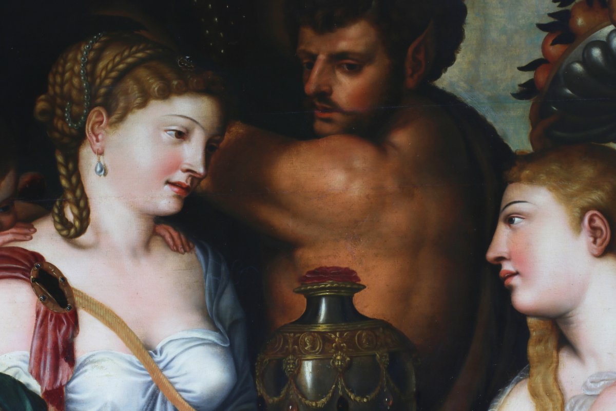 Mythological Scene "the Cup Of Ceres" By Frans Floris De Vriendt (1517–1570)-photo-4