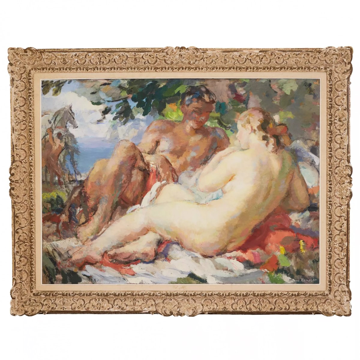 Fernand Renault (1887–1939). “the Loving Couple” France, 1930s
