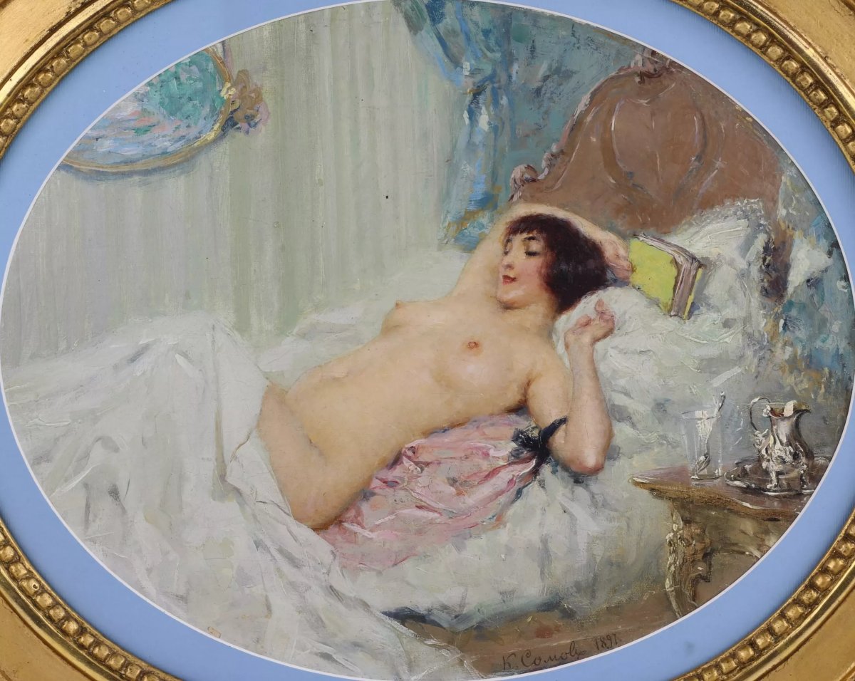 MODÈLE NU, RUSSIE, FIN DU XIXe SIÈCLE-photo-3