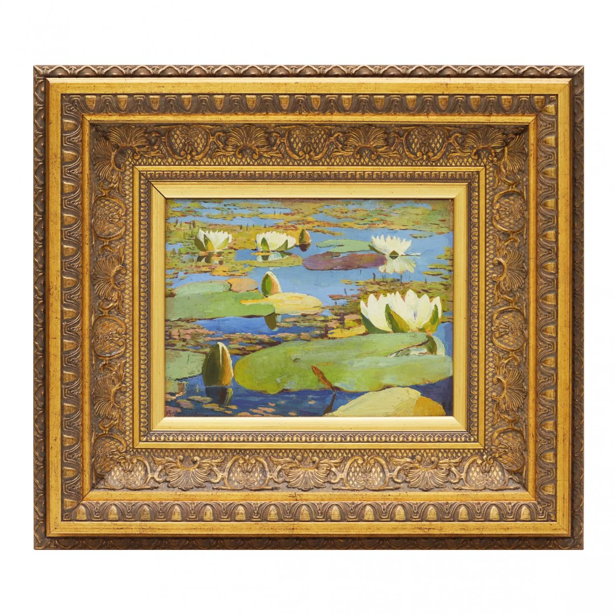 NÉNUPHARS (NYMPHÉAS) D.A. LITCHENKO, 1925