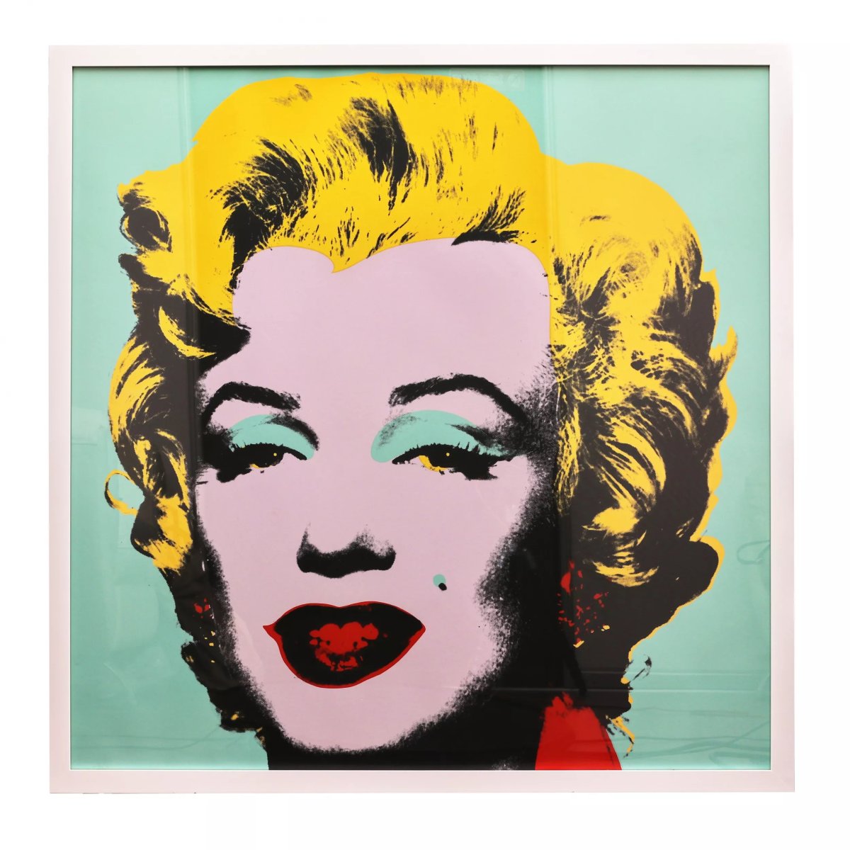 MARILYN. ANDY WARHOL (1928-1987). SÉRIGRAPHIE EN COULEURS. ÉTATS-UNIS, ANNÉES 1970