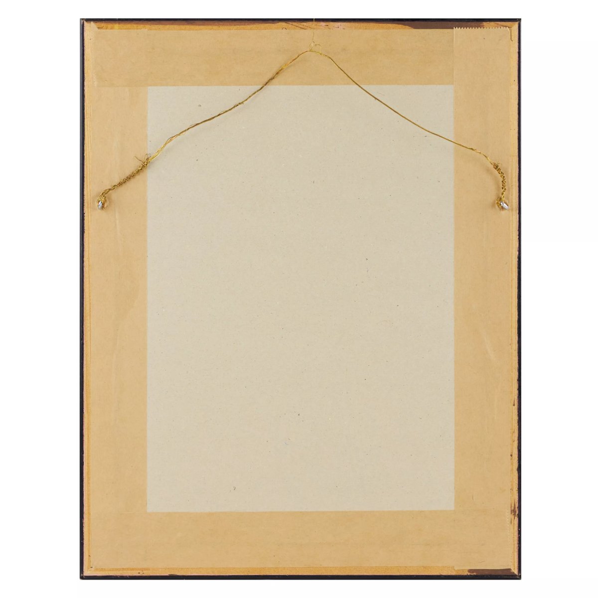 VIEILLARD AVEC BÂTON. DESSIN À LA PLUME DANS L’ESPRIT DE REMBRANDT EUROPE, XIX SIÈCLE-photo-4