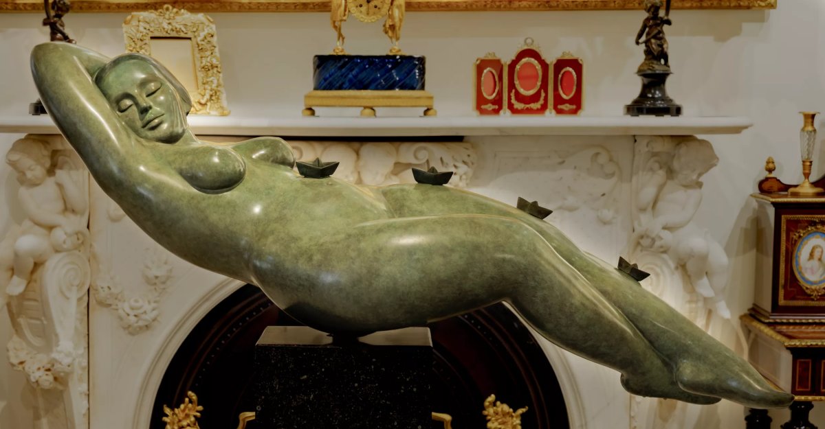 Bronze Sculpture “seascape.” Erwin Meijer. Netherlands. 2006-photo-2