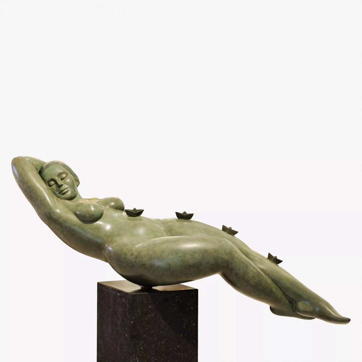 Bronze Sculpture “seascape.” Erwin Meijer. Netherlands. 2006