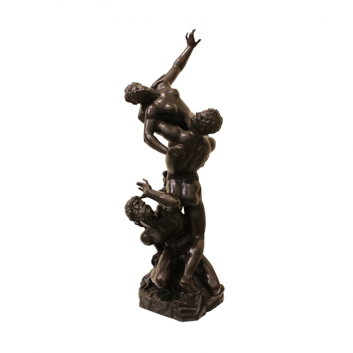 Sculpted Group “the Abduction Of The Sabines” Based On A Work By Giovanni Da Bologna (1529–1608), Italy