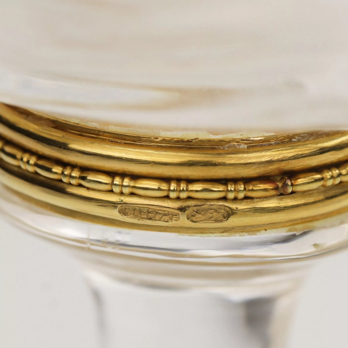 Rock Crystal Cup With Gold Setting By Fabergé, Saint Petersburg, 1880–1890-photo-2