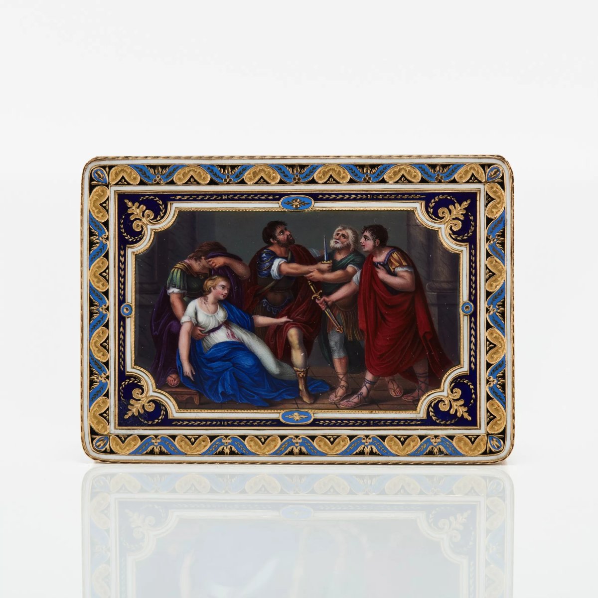 TABATIÈRE EN OR AVEC ÉMAIL. GEORG REMOND, LAMY ET CIE GENÈVE, 1801–1805-photo-3