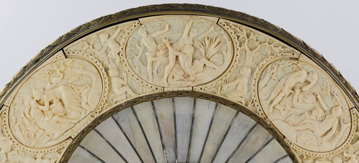  “bacchus” Plate. Neo-renaissance, In The Style Of Johann Michael Maucher (1645–1701), Germany.-photo-4