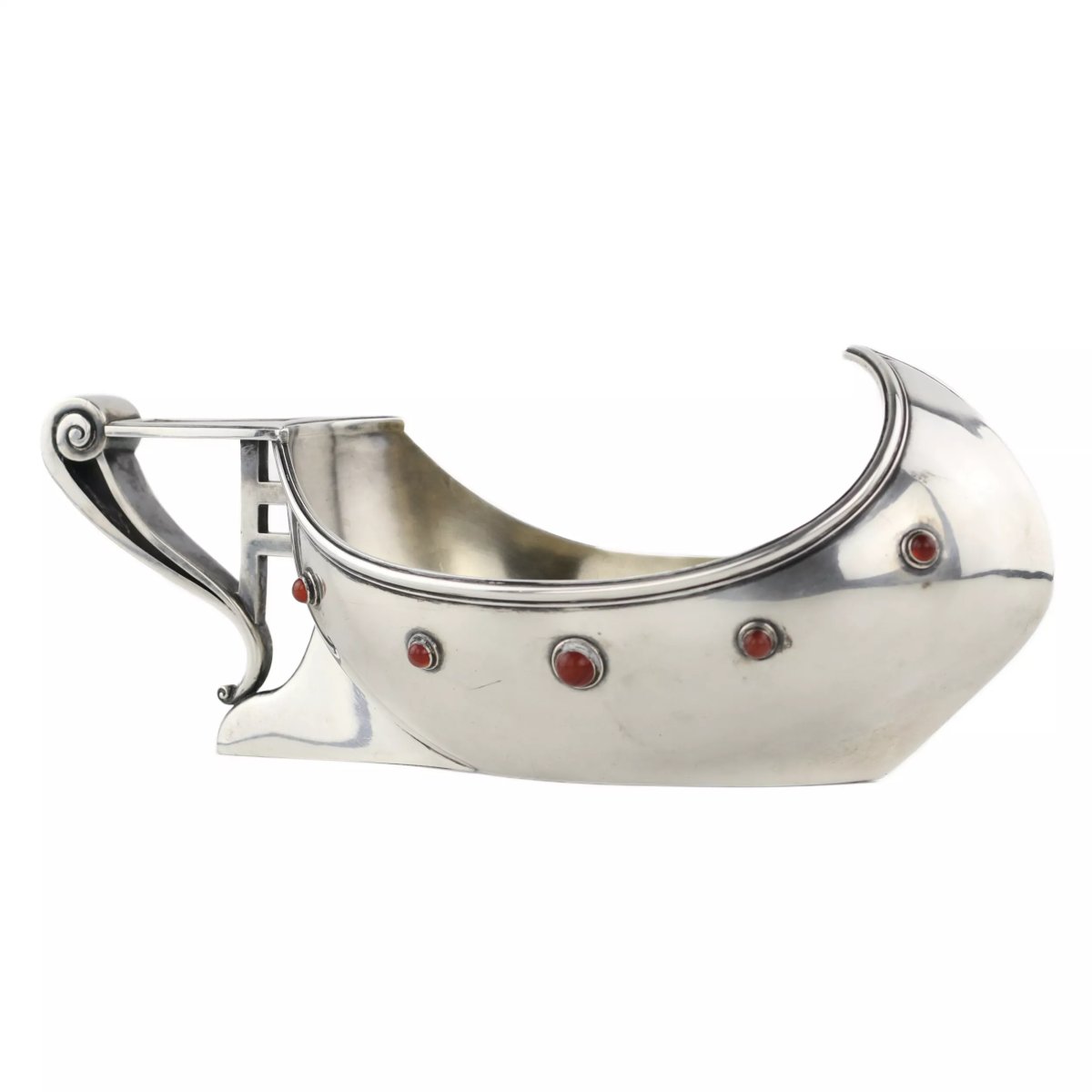 KOVCH DE PRÉSENTATION RUSSE EN ARGENT DE STYLE ART NOUVEAU. ALEXANDER VYAKOVA. MAISON C. 