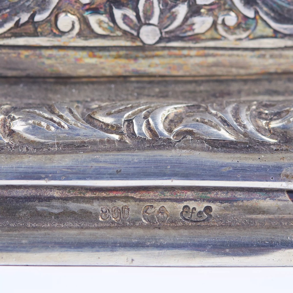 FIGURE DE CABINET EN ARGENT D’UN CHEVALIER ALLEMAGNE, HANAU, EFES.-photo-2