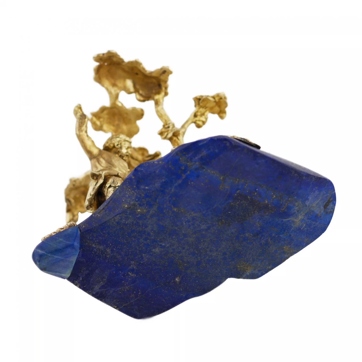 MINIATURE SCULPTURALE « LE BÛCHERON ». NICHOLS & PLINKE RUSSIE, SAINT-PÉTERSBOURG.-photo-2