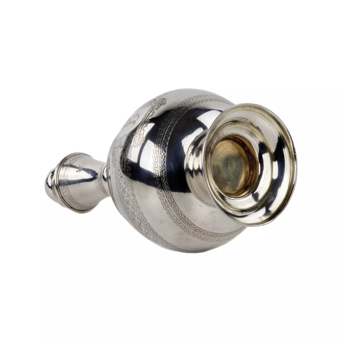 Elegant Silver Vodka Set In The Neo-russian Style, From The S.m. Ikonnikov Workshop.-photo-4