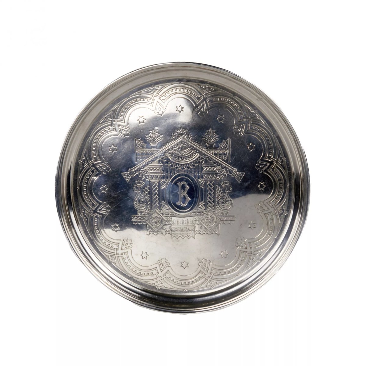 Elegant Silver Vodka Set In The Neo-russian Style, From The S.m. Ikonnikov Workshop.-photo-7