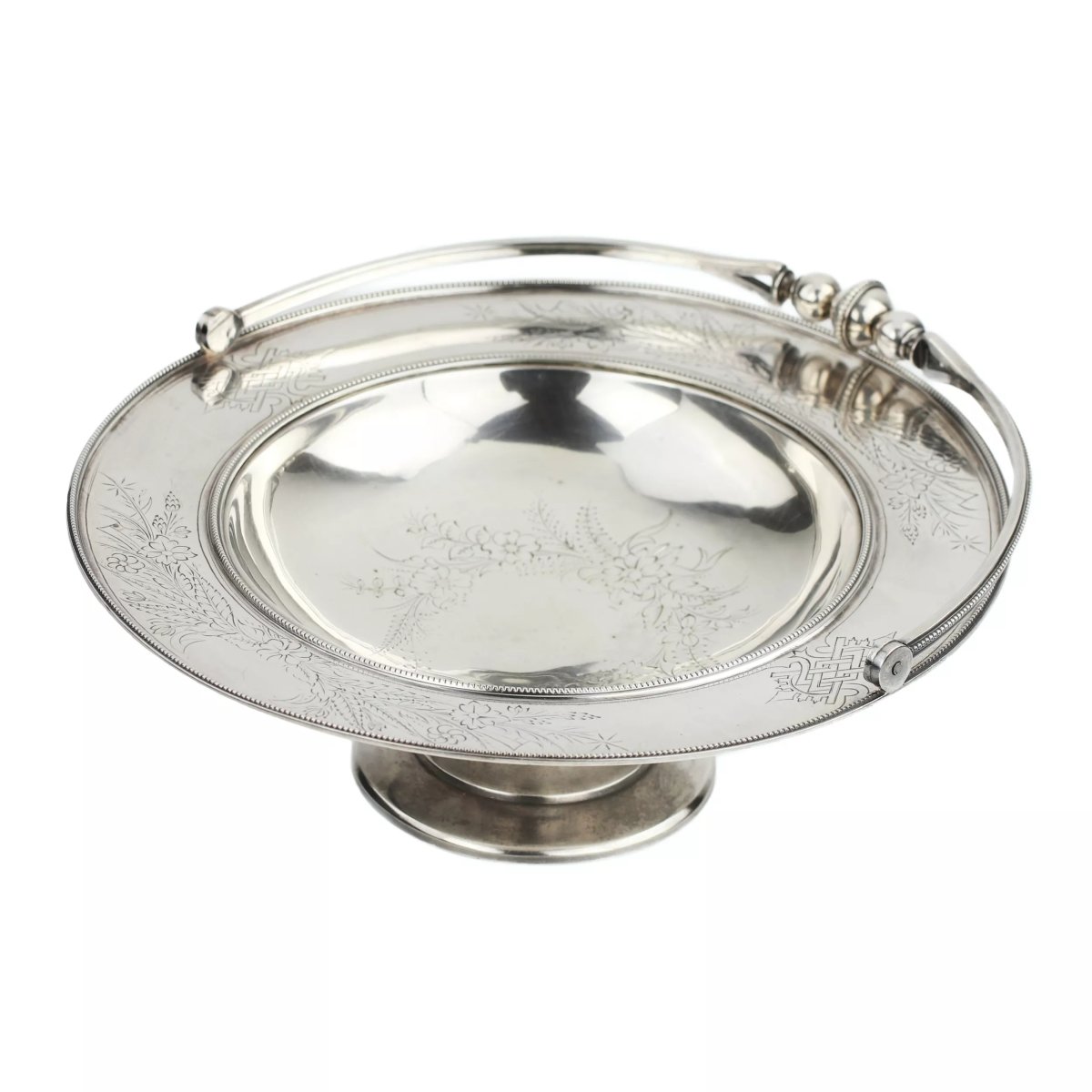 VASE À CONFISERIES EN ARGENT RUSSE. ERIK AUGUST KOLLIN. SAINT-PÉTERSBOURG, 1887-photo-2