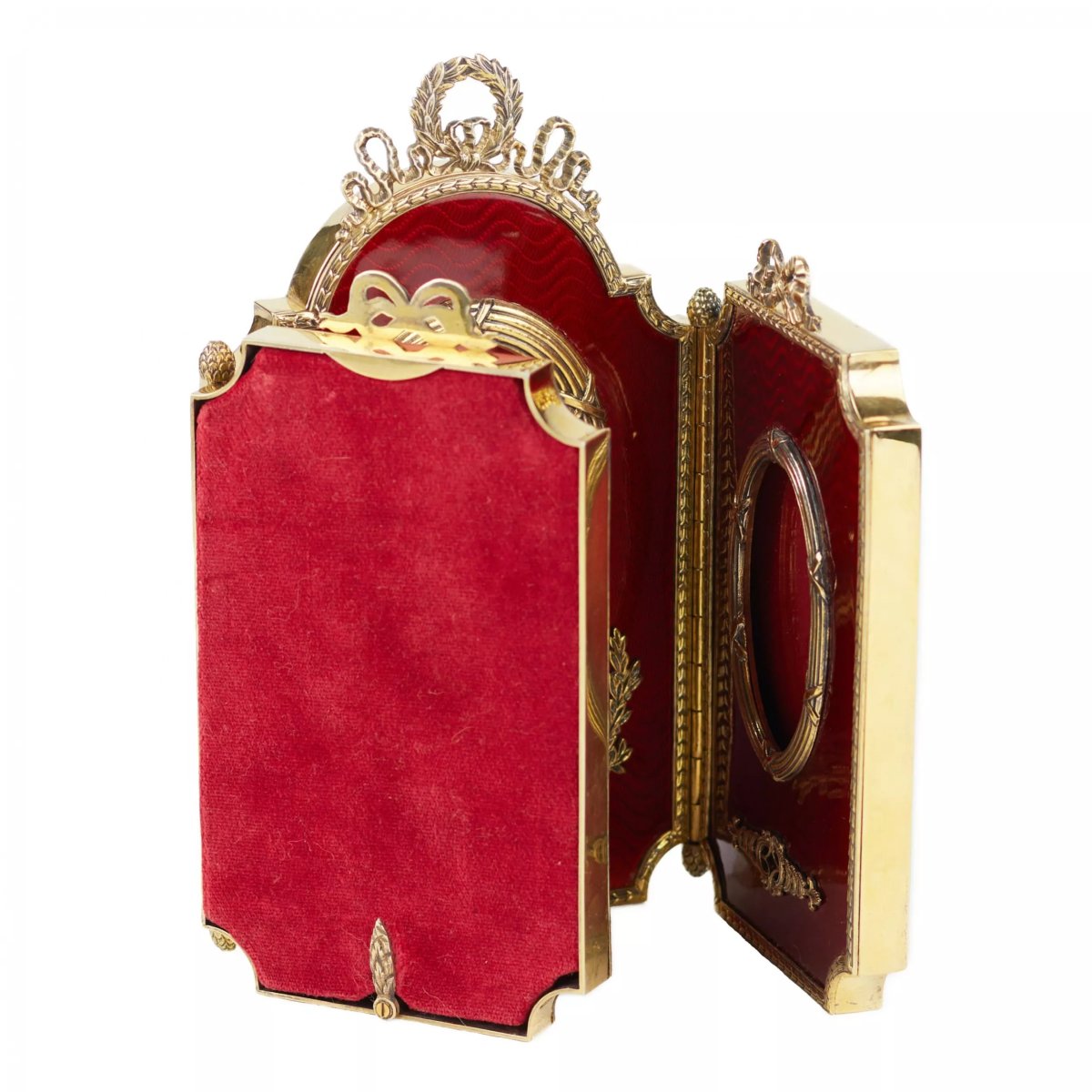 Louis XVI-style Photo Frame. Renato Salimbeni, Italy, Florence, 20th Century-photo-2