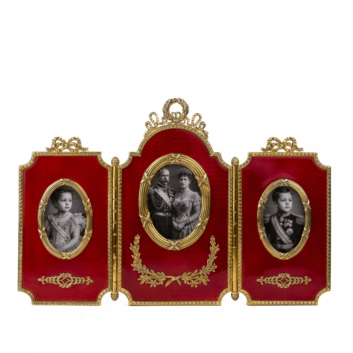 Louis XVI-style Photo Frame. Renato Salimbeni, Italy, Florence, 20th Century