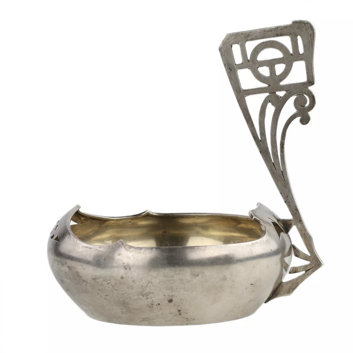 Russian Art Nouveau-style Silver Ark. Workshop Of Vasily Ivanovich Andreev. Moscow.