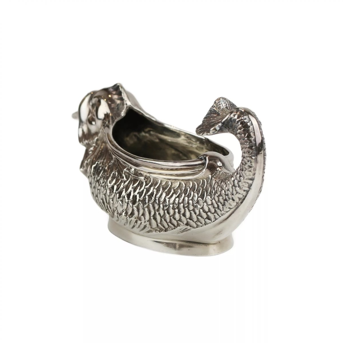 Tiffany & Co. Fish-shaped Sterling Silver Creamer. United States, Mid-20th Century.-photo-3