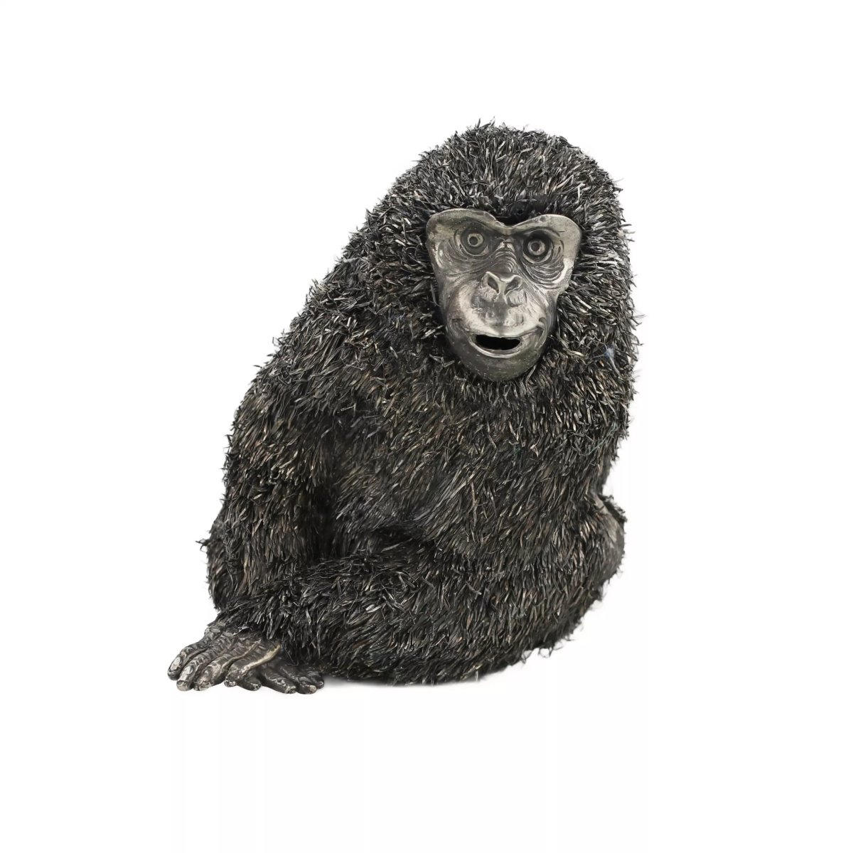 Silver "monkey" Figurine. Mario Buccellati. Italy. Second Half Of The 20th Century