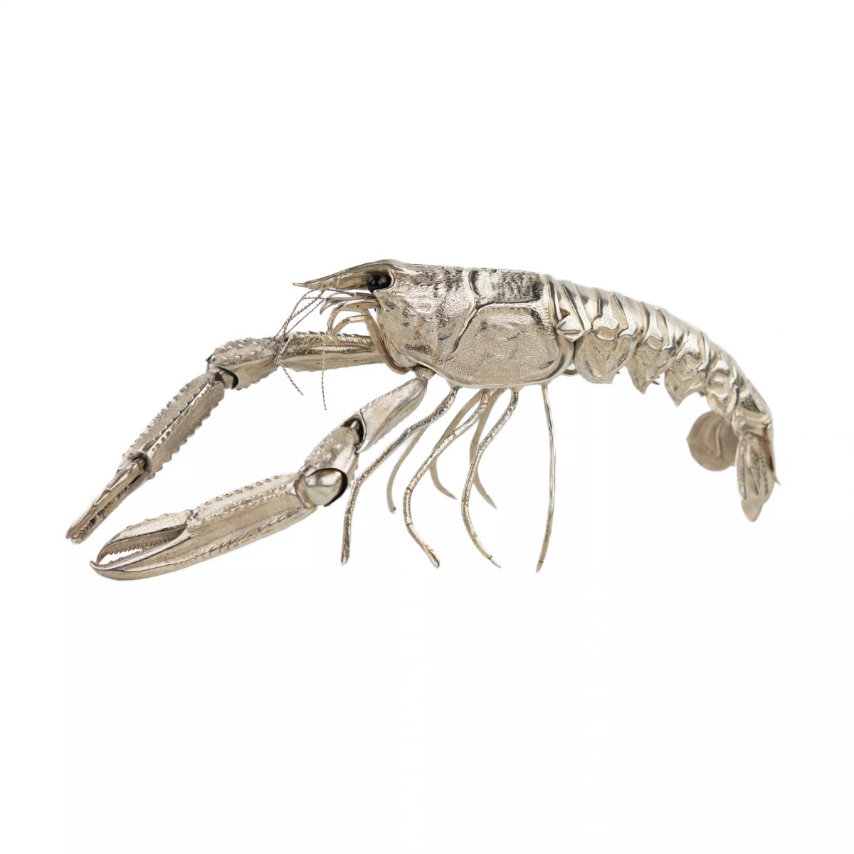 LANGOUSTINE EN ARGENT ESPAGNE, XXᵉ SIÈCLE