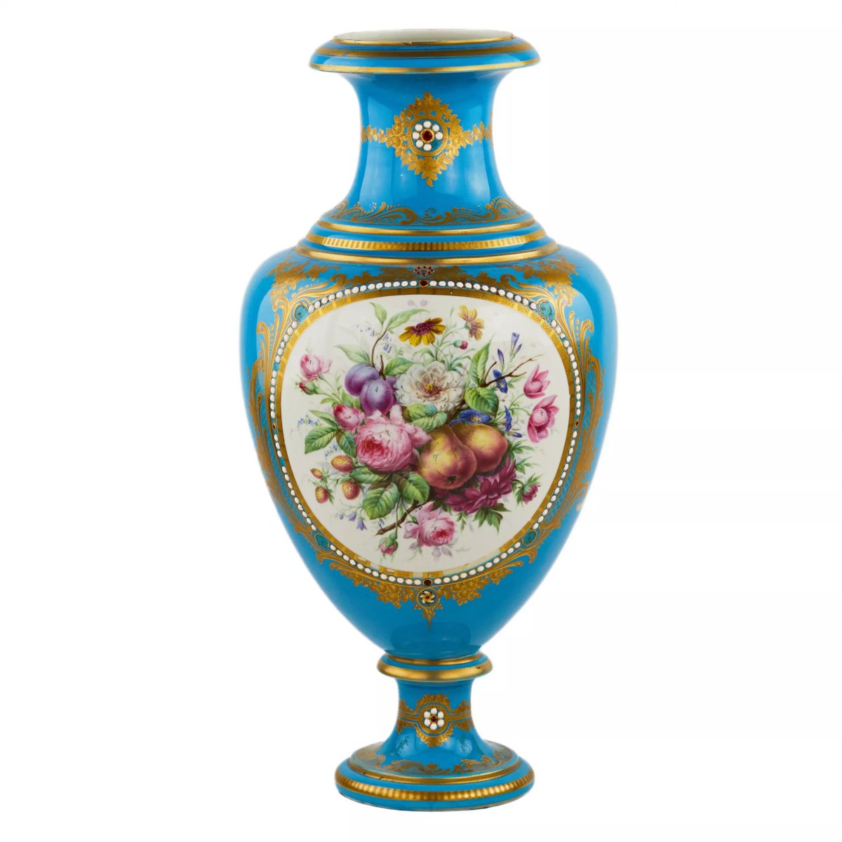 GRANDE VASE EN PORCELAINE « LA NAISSANCE DE VÉNUS » FRANCE, MANUFACTURE NATIONALE DE SÈVRES,