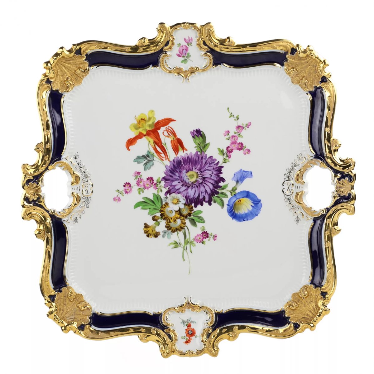 Large Serving Platter. Meissen, 20th Century