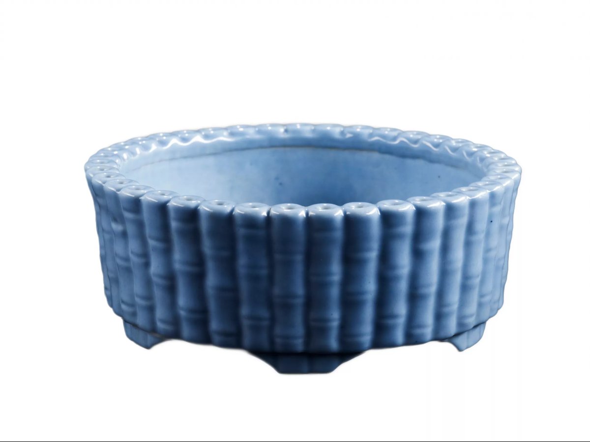 Chinese Porcelain Bowl With Celestial Blue Glaze And Yongzheng Mark. China.-photo-2