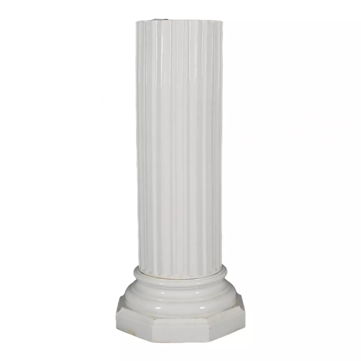 Porcelain Column. Gustavsberg. Sweden, Late 19th – Early 20th Century
