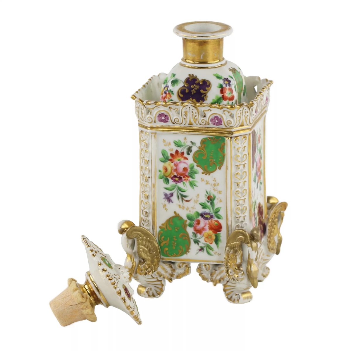 FLACON À PARFUM JACOB PETIT FRANCE, MILIEU DU XIXᵉ SIÈCLE-photo-3