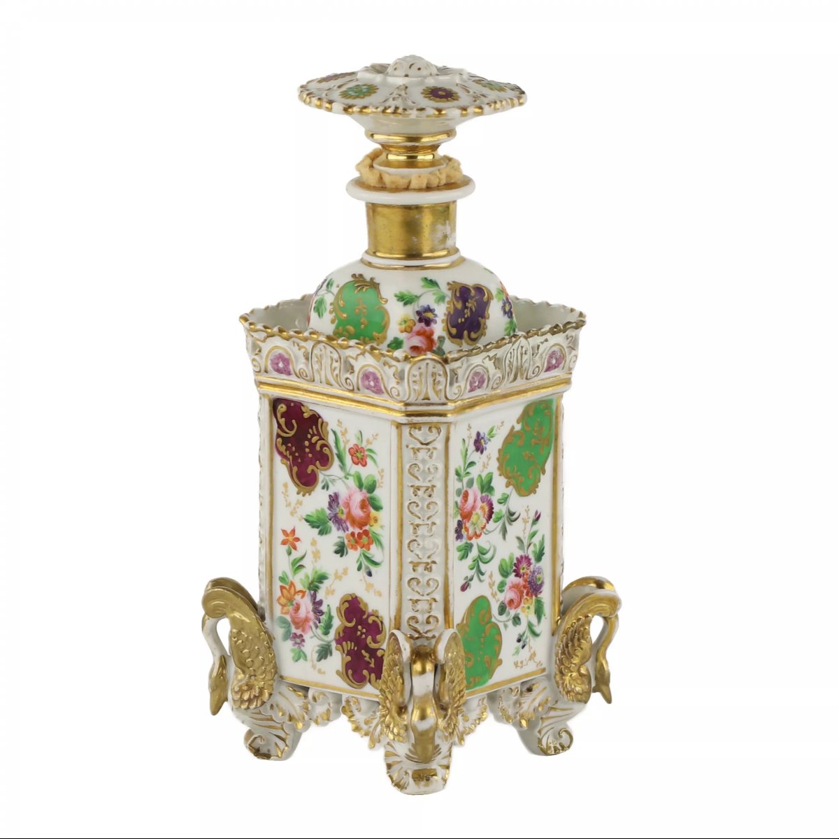 FLACON À PARFUM JACOB PETIT FRANCE, MILIEU DU XIXᵉ SIÈCLE