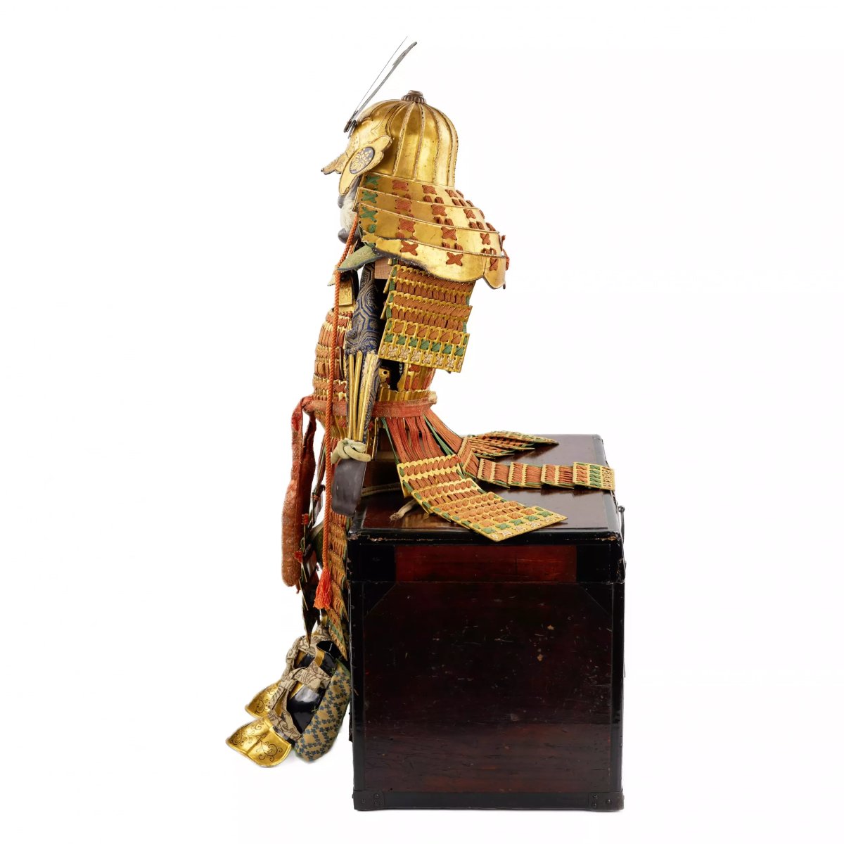 MODÈLE DARMURE JAPONAISE YOROI. JAPON, ÉPOQUE MEIJI, FIN DU XIXE SIÈCLE-photo-2