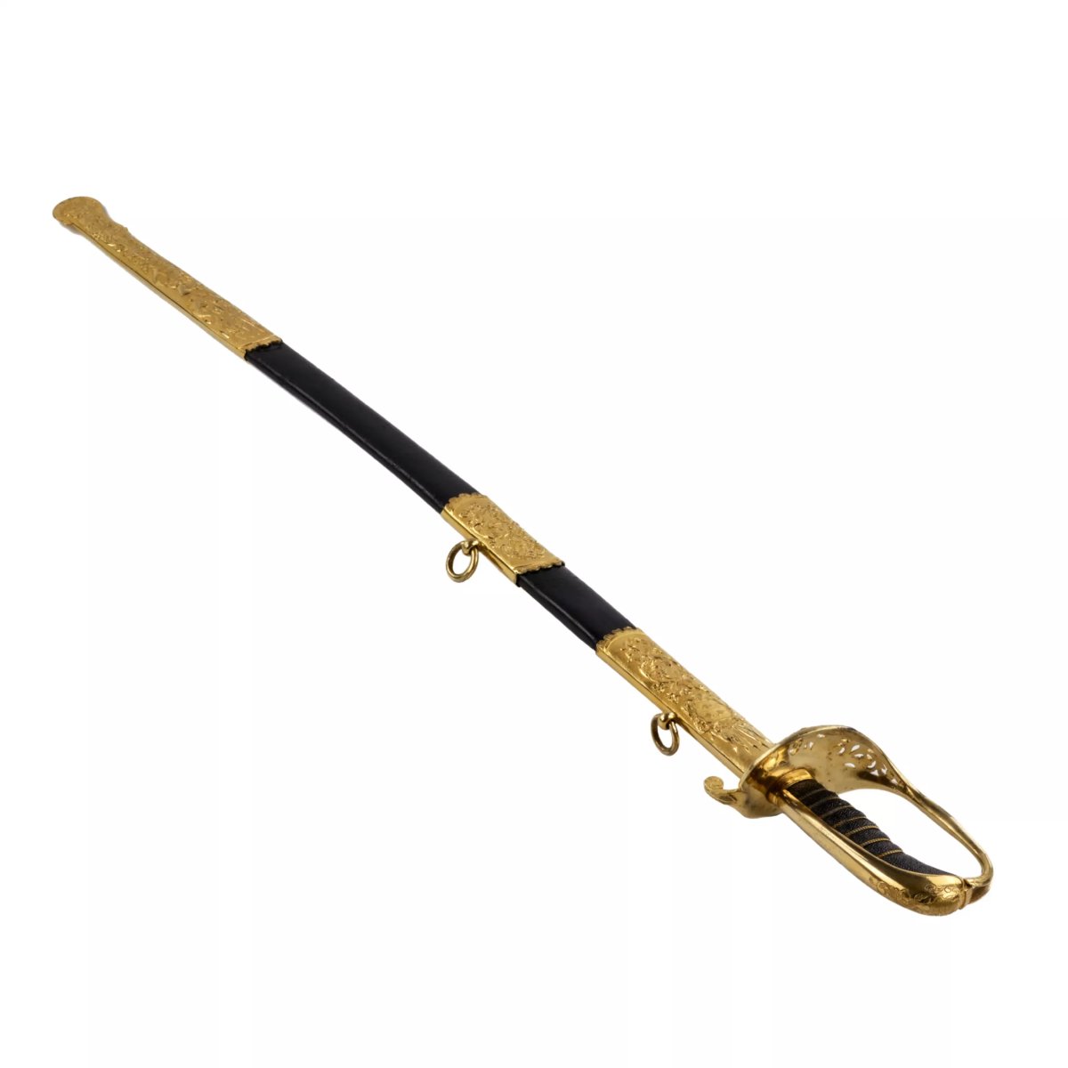 Swedish Royal Navy Officer's Saber. Sweden. Second Half Of The 19th Century-photo-4