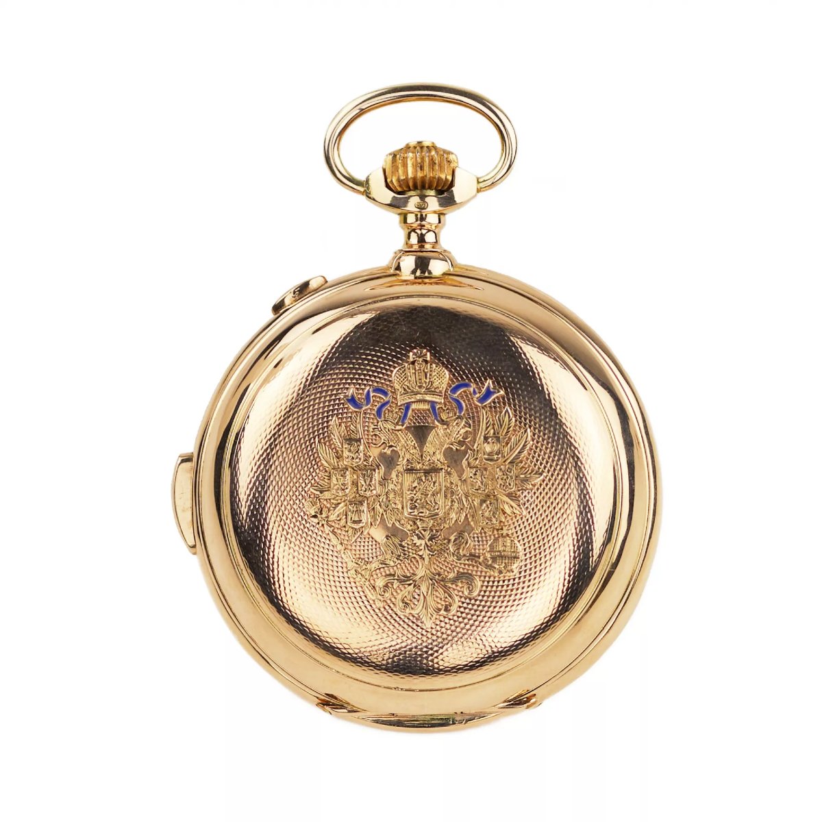 Paul Buhré Le Phare. Gold Pocket Watch With Minute Repeater And Chronograph.-photo-2