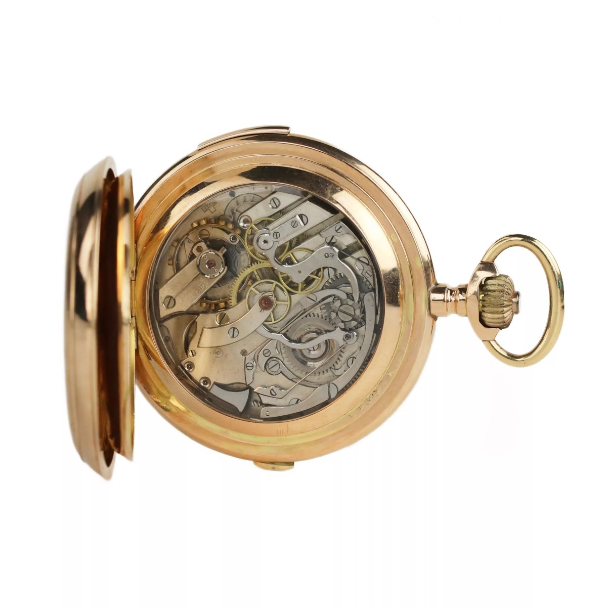 MONTRE DE POCHE EN OR À RÉPÉTITION LOUIS ARMAND SUISSE, VERS 1900-photo-4