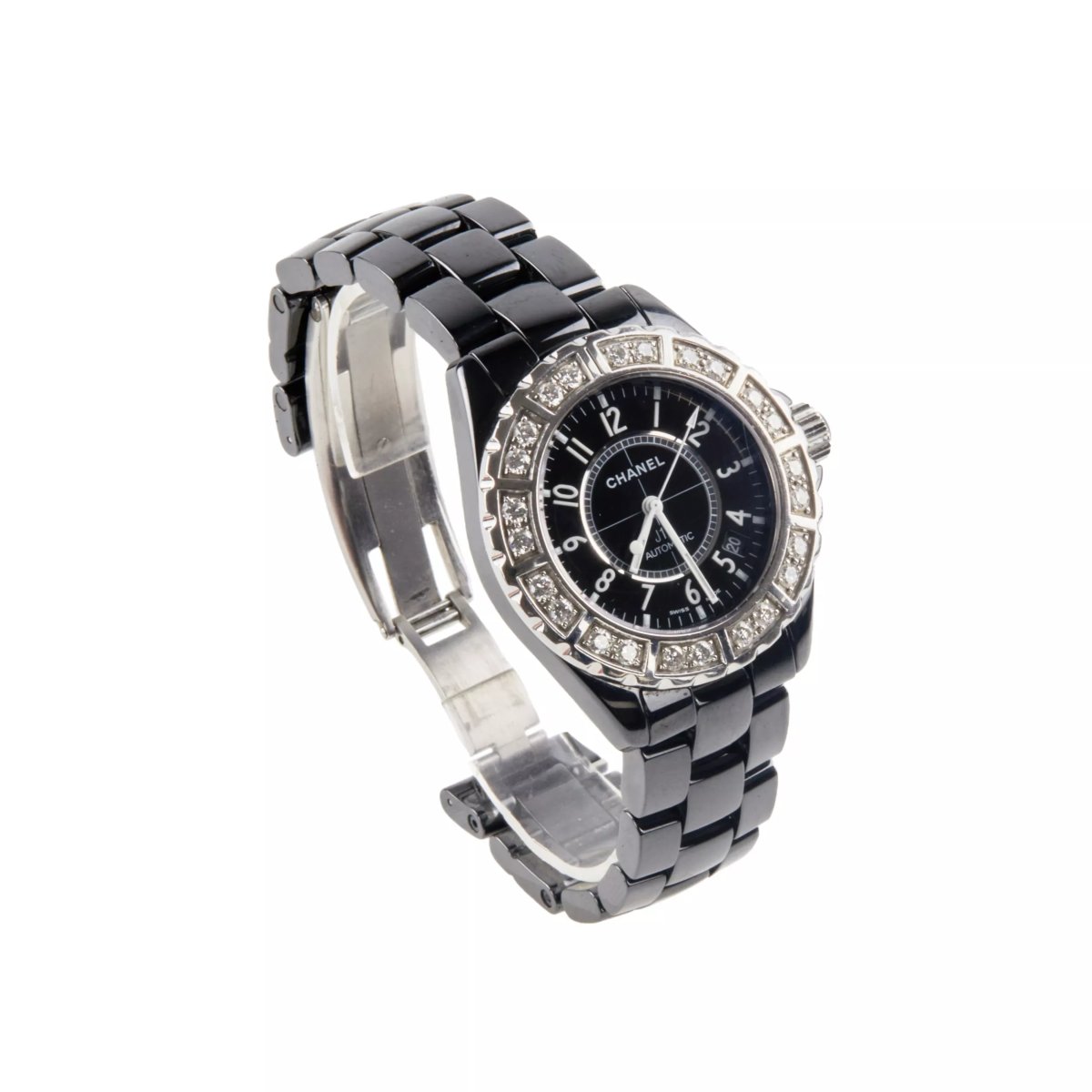 Chanel J12 Classic H1174. Automatic Watch With Diamond Setting-photo-3