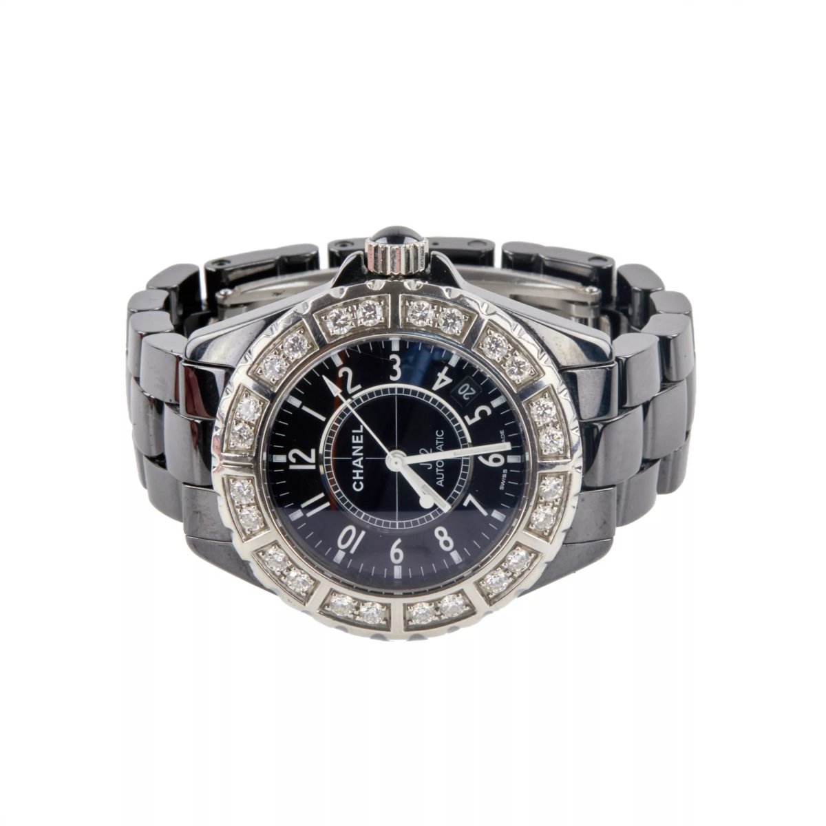 Chanel J12 Classic H1174. Automatic Watch With Diamond Setting-photo-4