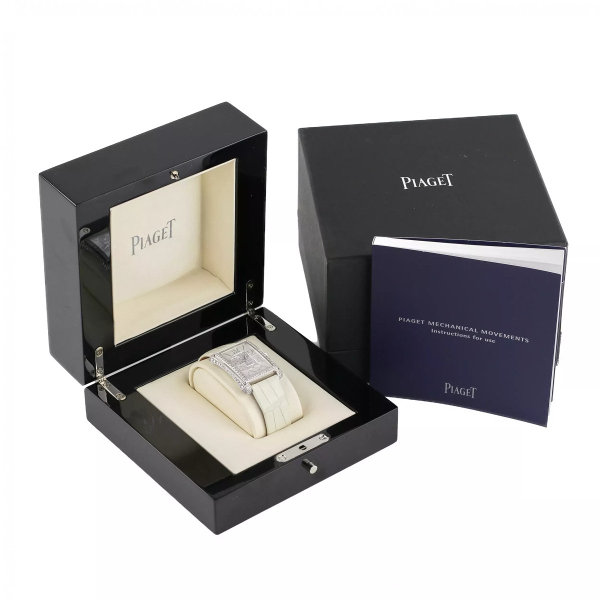 Piaget Black Tie Emperador Swiss Gold Watch-photo-2