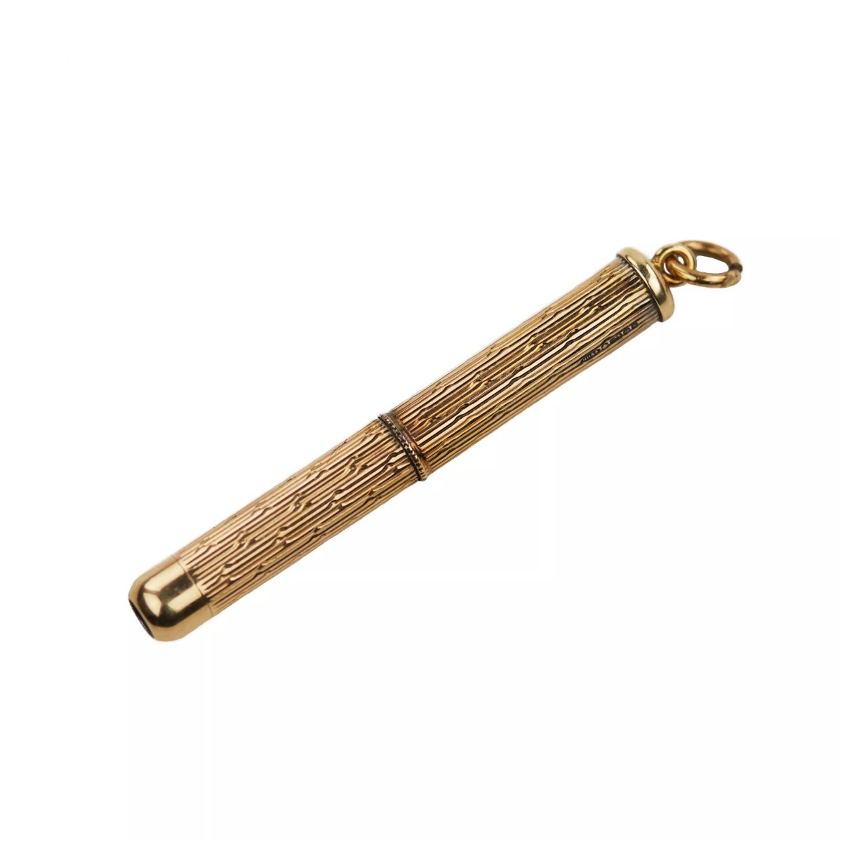 Gold Cigar Piercer. H. Huntley & Sons, Great Britain, 20th Century-photo-3