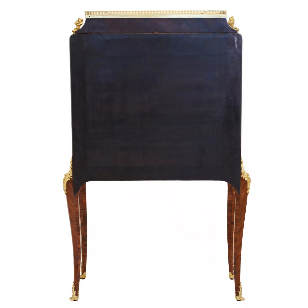 Painted-panel Secretary Desk, Paul Sormani, France, Paris, Second Half Of The 19th Century-photo-2